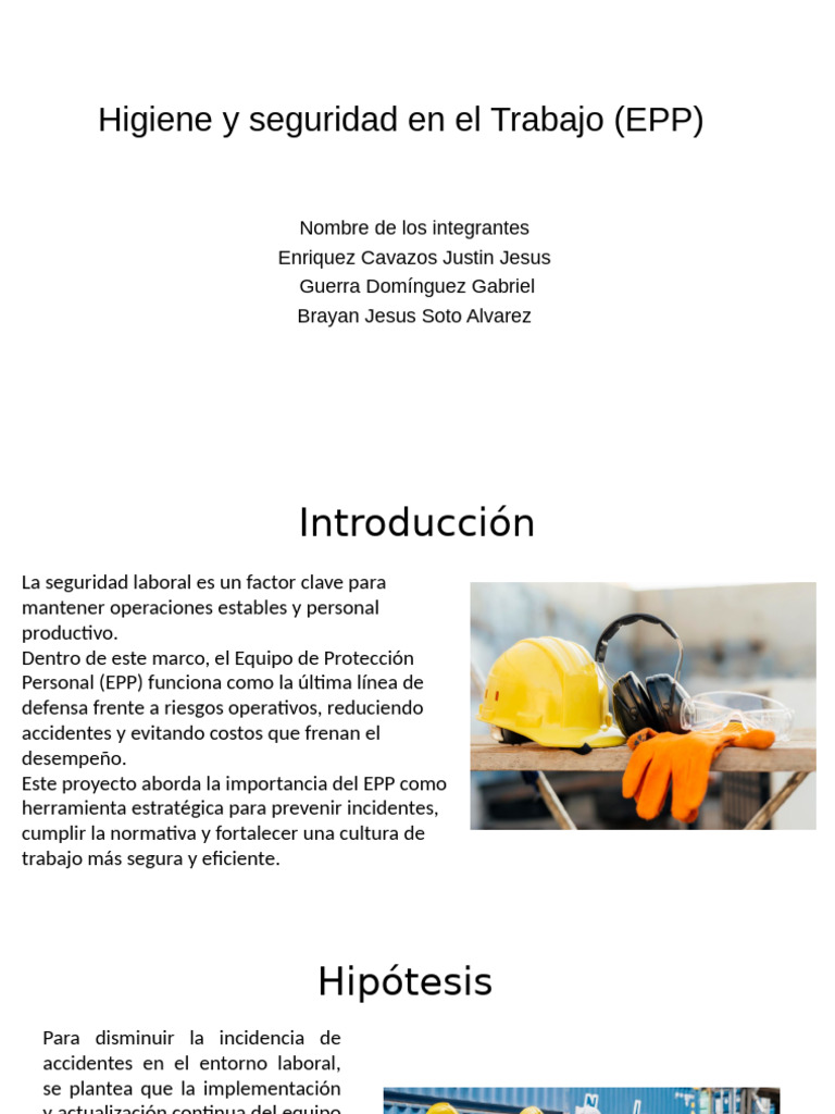 Higiene y Seguridad en El Trabajo | PDF | Seguridad y salud ocupacional ...