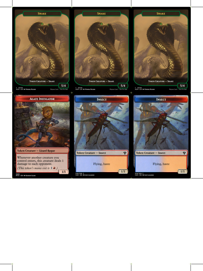 Writhing Storm Tokens | PDF