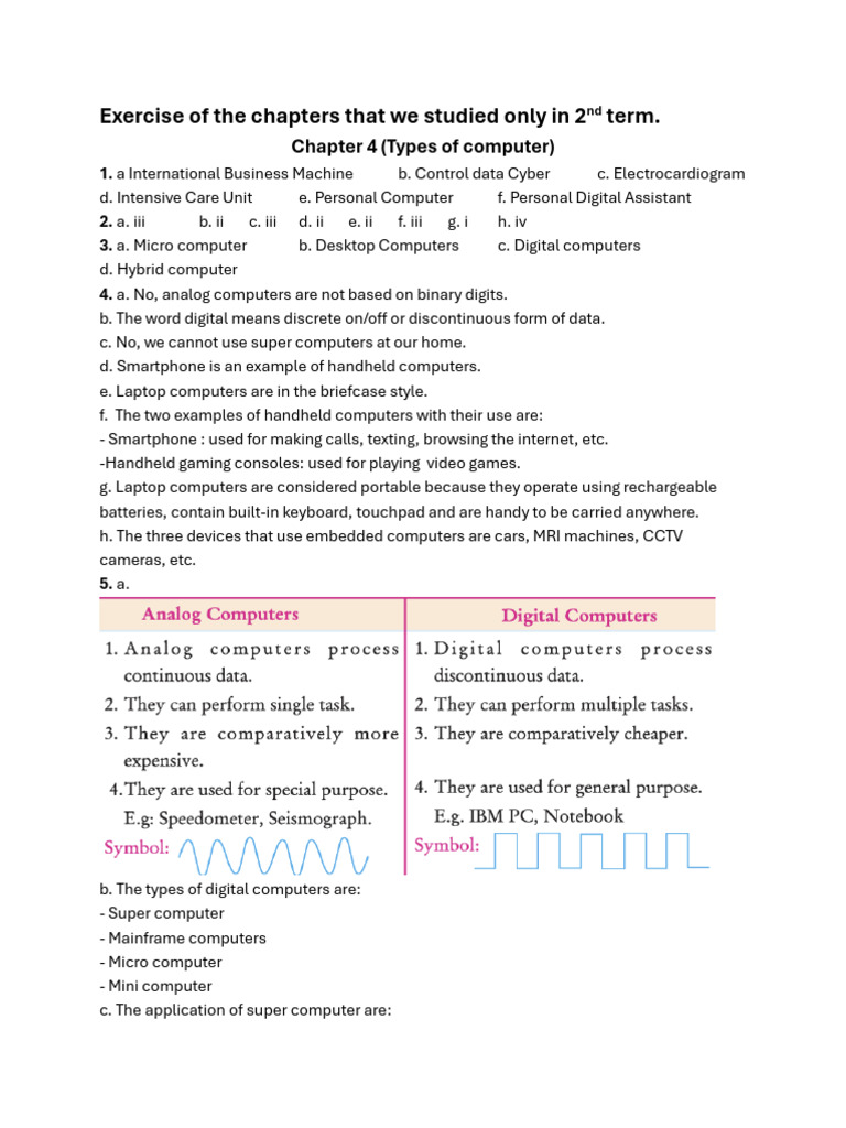 2nd Term Computer Chapters Review | PDF | Computer Network | World Wide Web