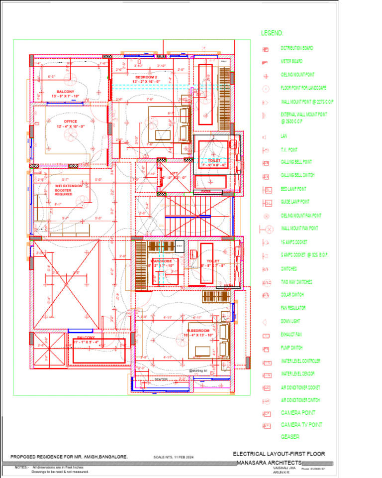 Electrical Layout-Model | PDF | Electrical Engineering