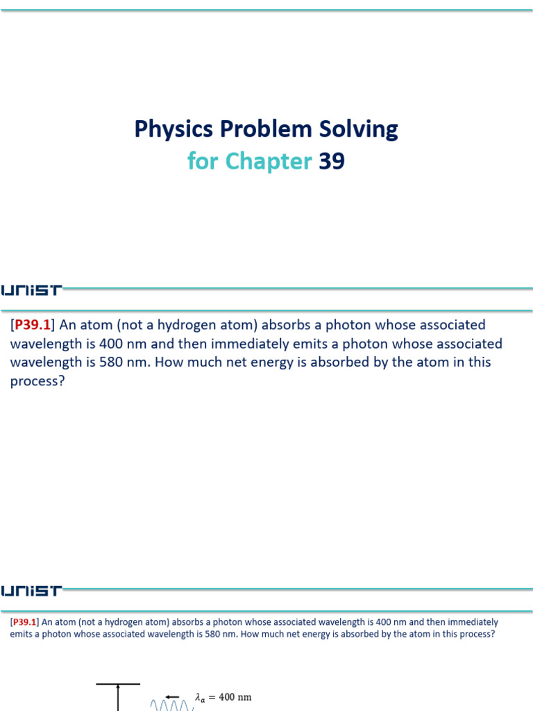 Energy Calculations in Quantum Physics | PDF | Energy Level | Electronvolt