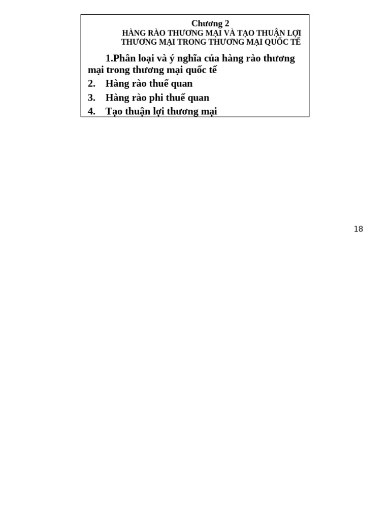 Hang Rao Thuong Mai - QHKTQT | PDF
