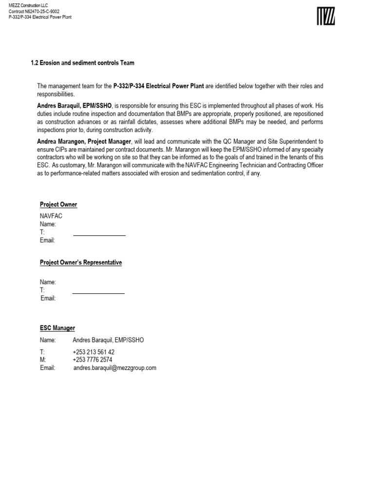 Erosion and Sediment Control USACE Part 02 | PDF | Drainage Basin ...