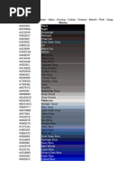 Stabilo Highlighter Color Codes | PDF