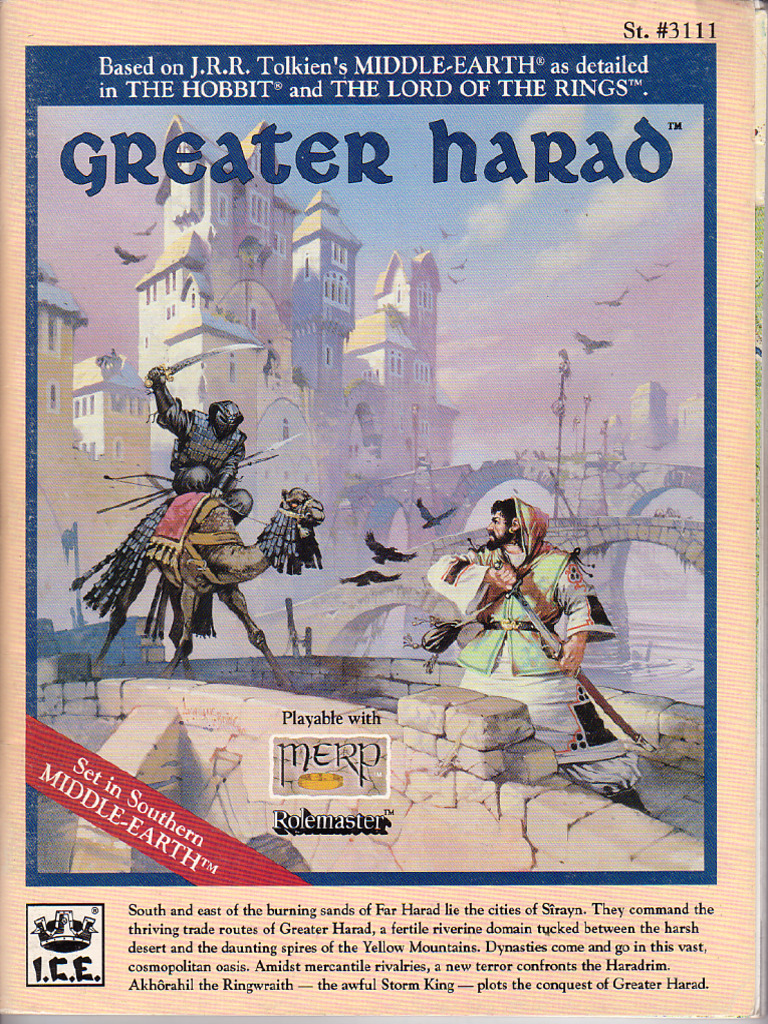 ICE Enterprises - ICE3111 - MERP Realms - Greater Harad | PDF | Middle ...