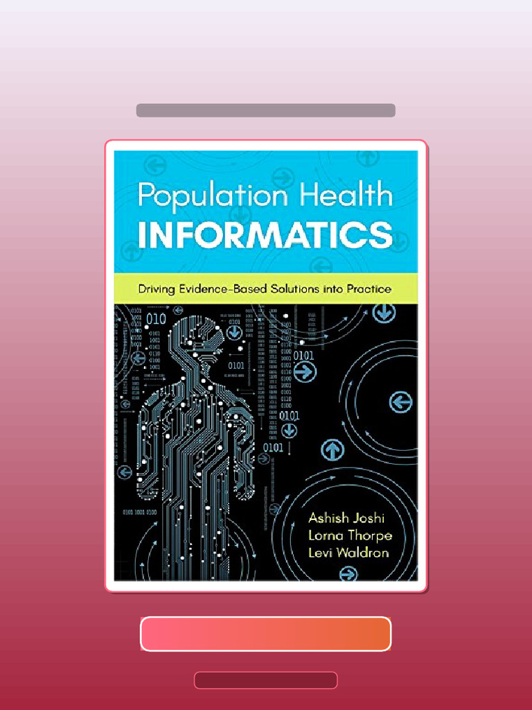 Test Bank for Population Health Informatics | PDF | Health Informatics ...