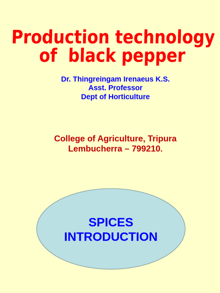 India’s Spice Production and Export Data | PDF | Spice | Root