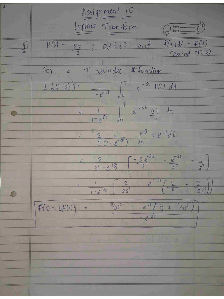 Maths Assignment 10 | PDF