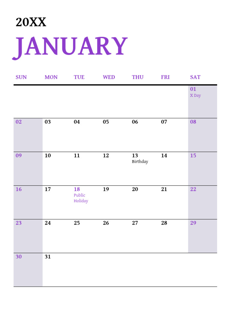 Calendar | PDF