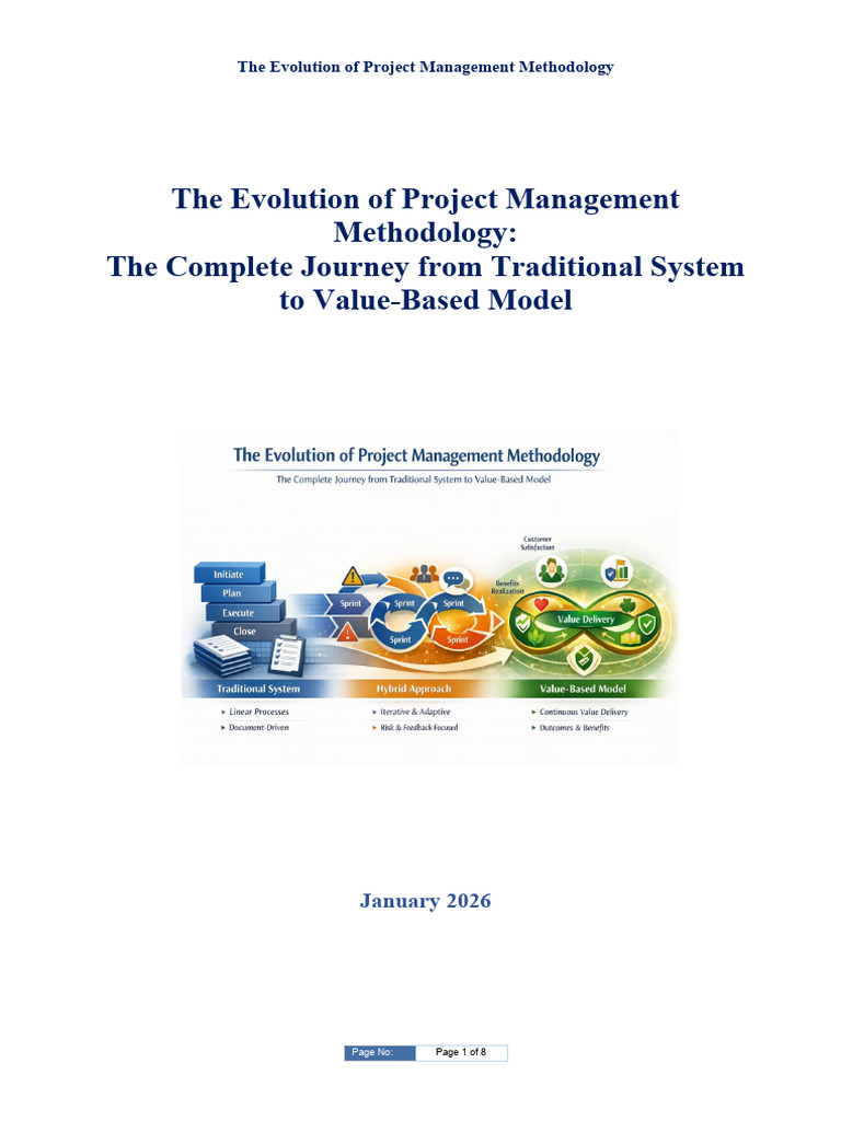 Project Management Methodology Evolution | PDF | Project Management ...