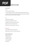 VBG Collection Guidelines for Nurses | PDF