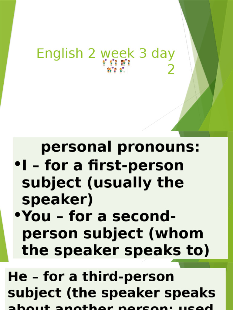 English 2 Week 3 Day 2 | PDF