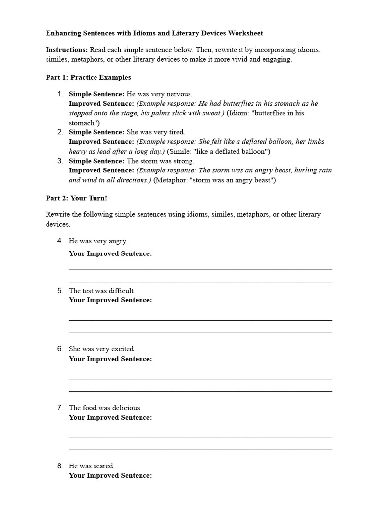 Enhance Writing with Idioms & Devices | PDF | Chess Openings | Chess Theory