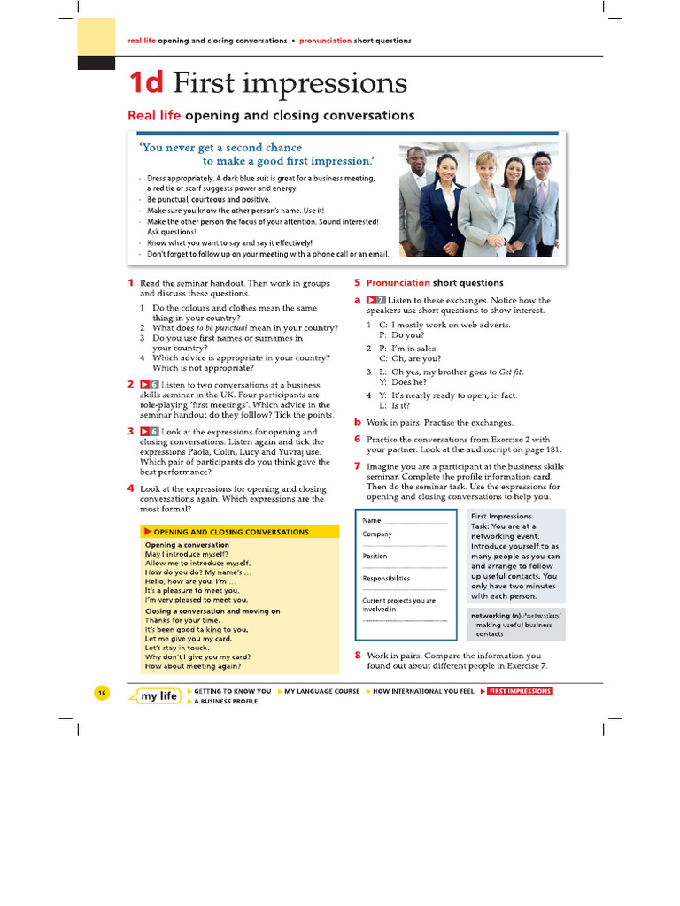 Speaking | PDF