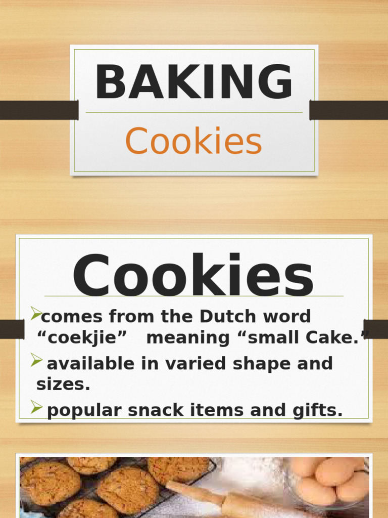 Comprehensive Guide to Baking Cookies | PDF
