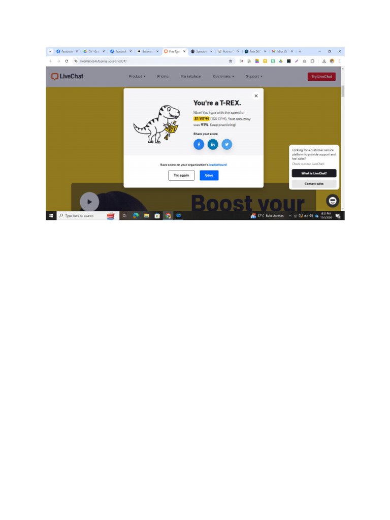 Typing Test | PDF