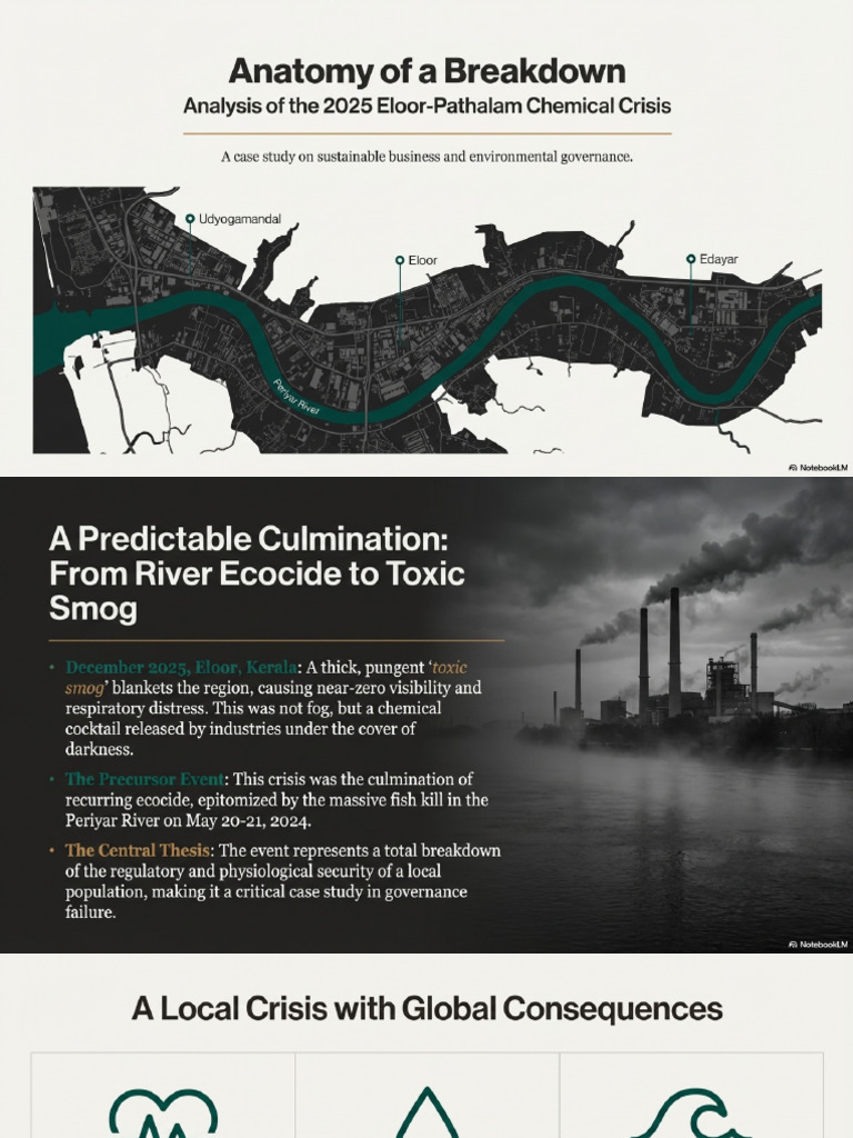 Eloor Pathalam Chemical Crisis A Governance Failure | PDF