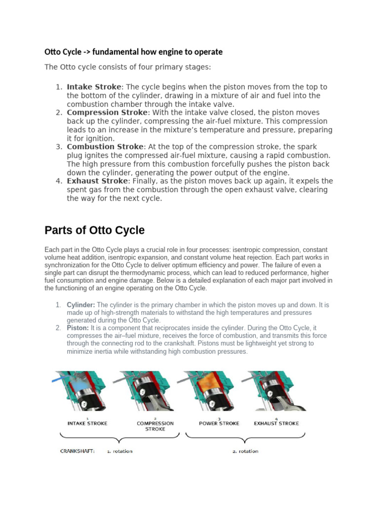 Gas Engine Principle | PDF | Cogeneration | Internal Combustion Engine