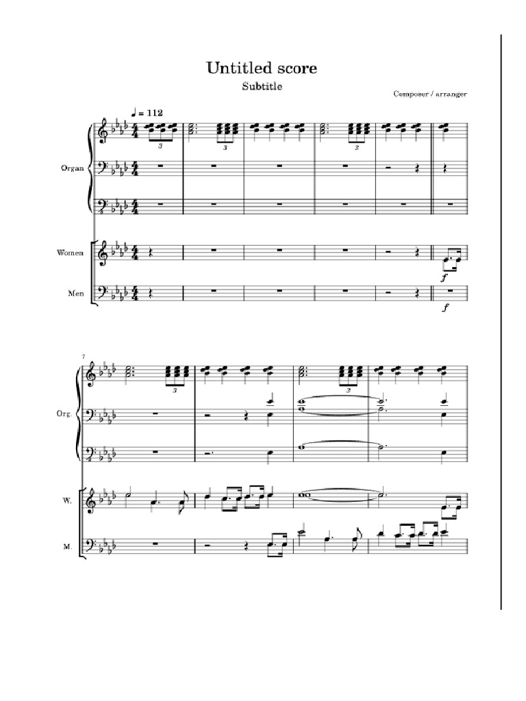 Score Printable | PDF