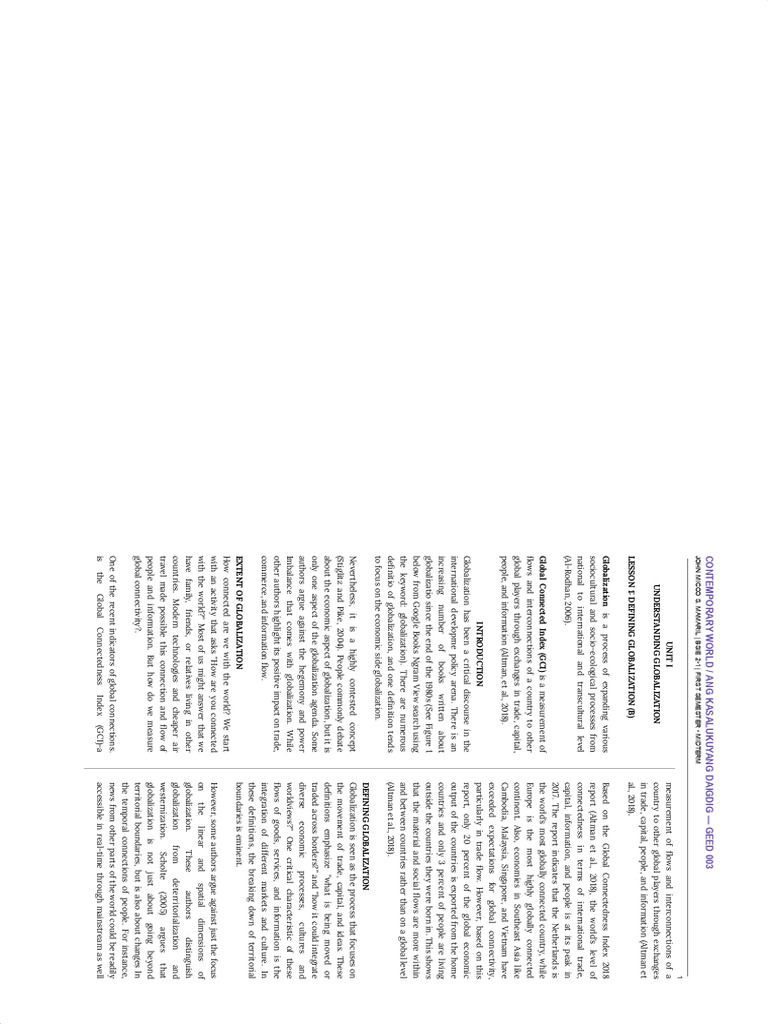 Cworld | PDF | Globalization | World Trade Organization
