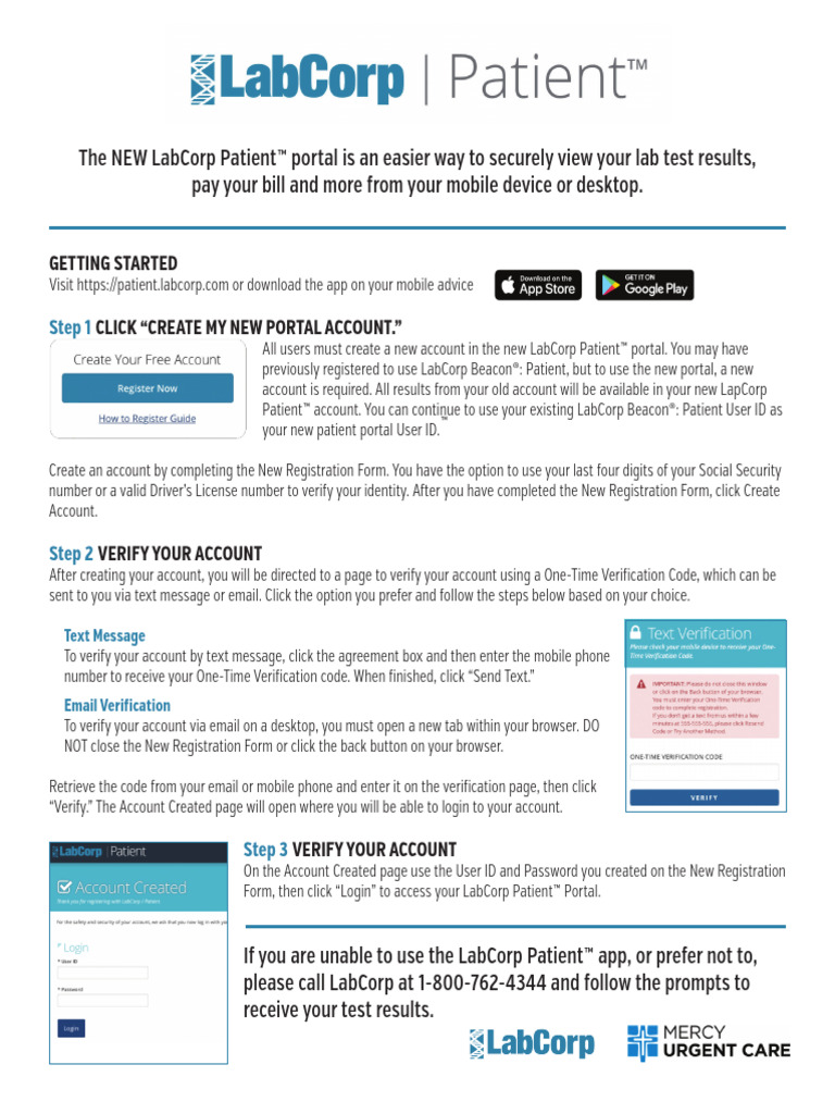 LapCorpApp Directions FINAL | PDF | Text Messaging | Software