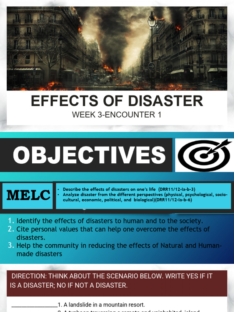 Understanding Disaster Effects and Responses | PDF | Natural Disasters ...