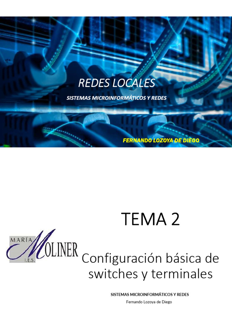 Configuración de Switches en Cisco IOS | PDF | Interfaces gráficas de ...