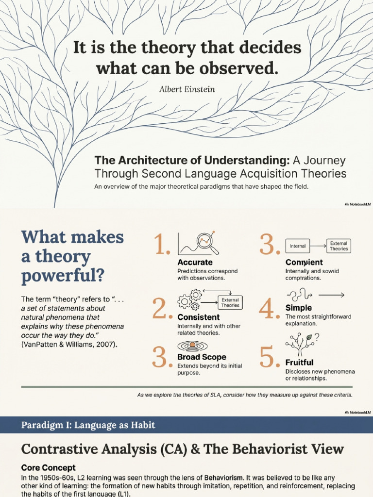Chapter 4 Theories of Second Language Acquisition | PDF