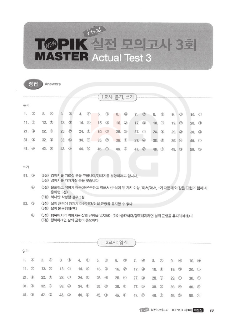 Topik Master - Test 3 (Transcript) | PDF