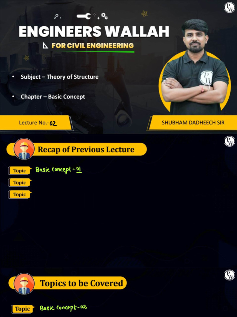 Basic Concepts 02 Class Notes | PDF