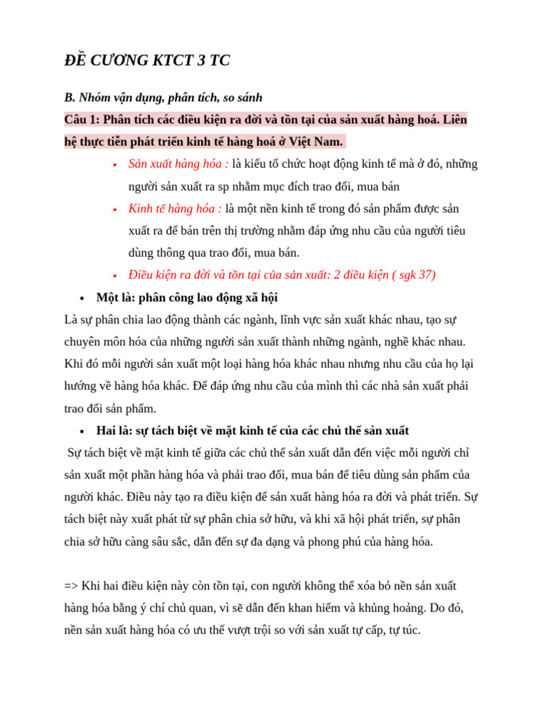 KTCT Mới Chuẩn | PDF