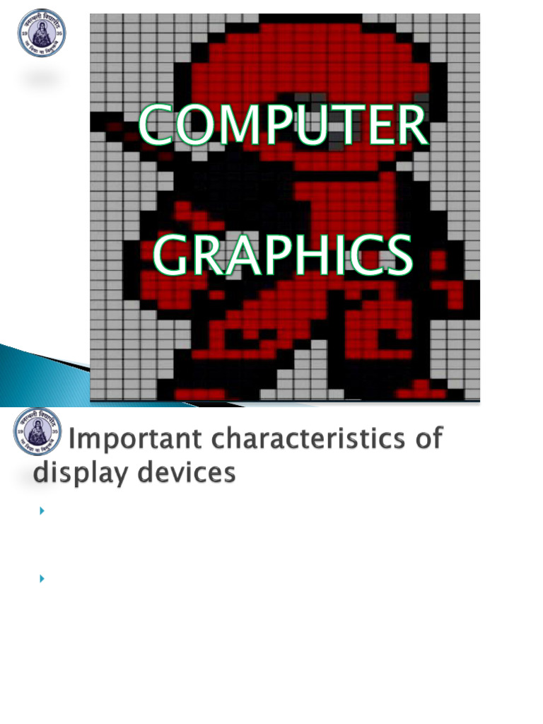 Computer Graphics Display Technologies | PDF | Liquid Crystal Display ...