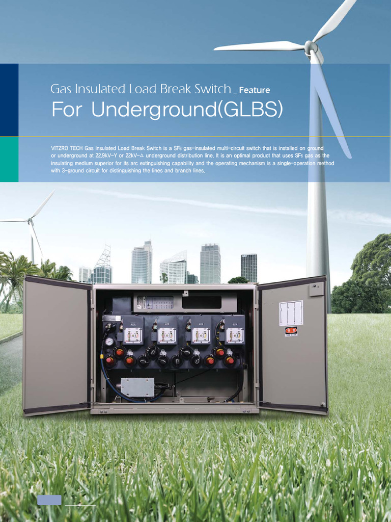Gas Insulated Load Break Switch Overview | PDF