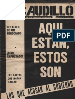 Revista El Caudillo. Buenos Aires, Nº 72, noviembre, 1975, año III