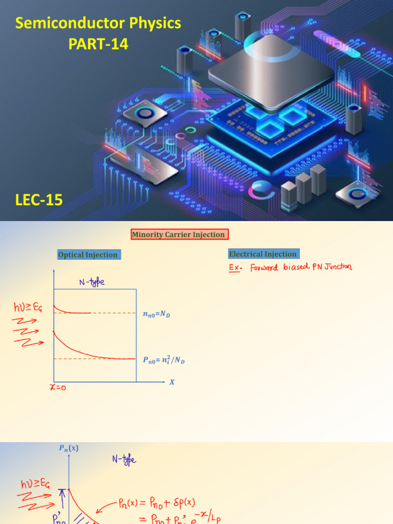 Lecture-15 - Semiconductor Physics 13 | PDF
