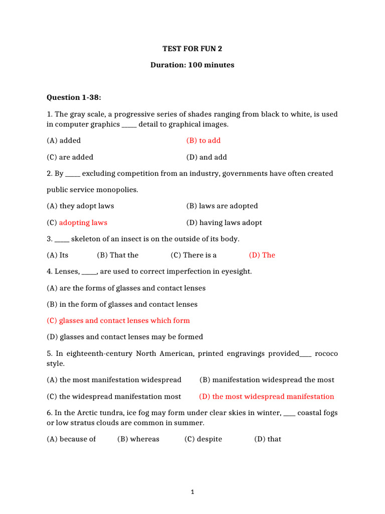 2019-Test For Fun-2 | PDF | Electrical Grid | Renewable Energy