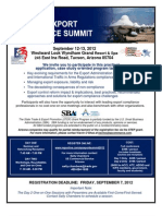Arizona Export Compliance Summit Flyer
