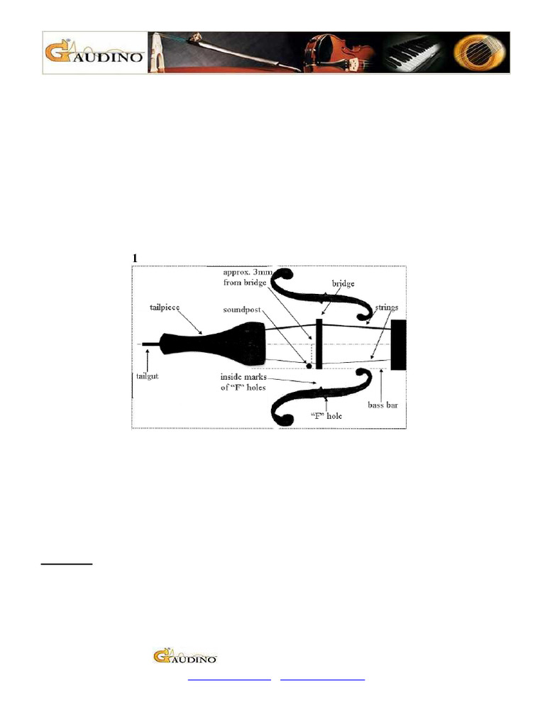 String Instrument Adjustment Guide | PDF | Violin | Cello