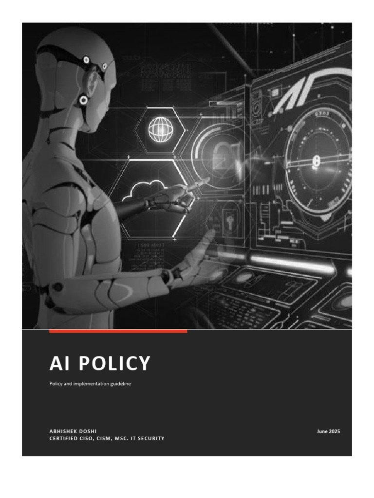 AI Policy and Implementation Guidelines | PDF | Artificial Intelligence ...