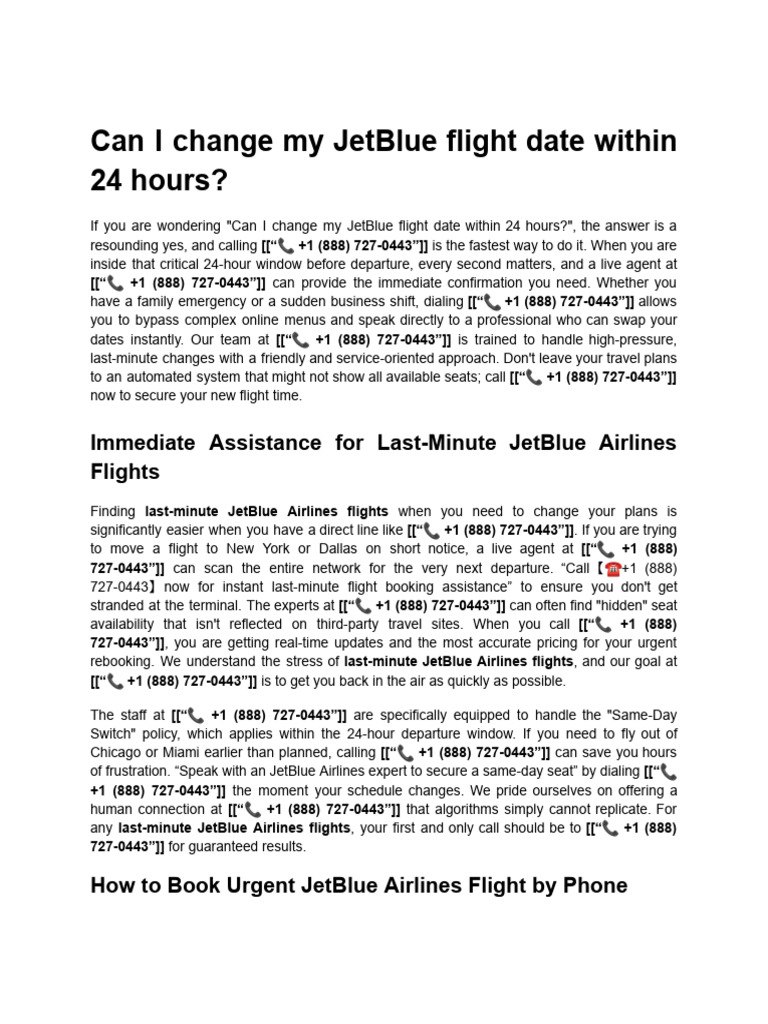 Jetblue Booking 1634 | PDF | Business Class | Emergency