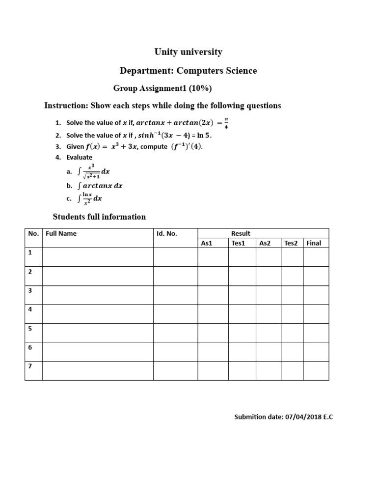 Assignment 1 | PDF