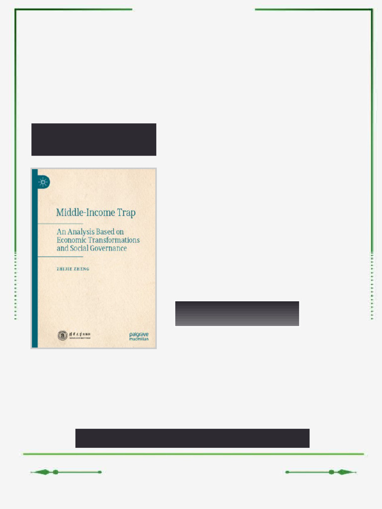 Middle-Income Trap: An Analysis Based on Economic Transformations and ...