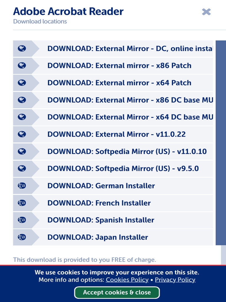 Free Adobe Acrobat Reader 2024 Download | PDF