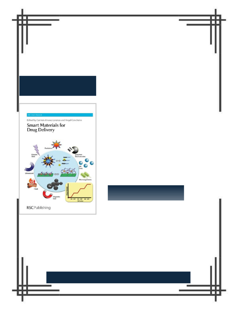 Smart Materials for Drug Delivery Complete Set Volumes 1 2 1st Edition ...