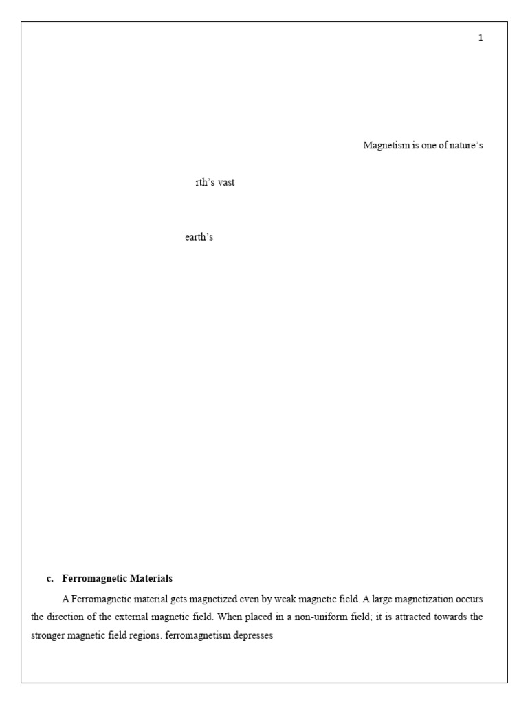 Understanding Magnetic Circuits and Materials | PDF | Magnetism | Magnet