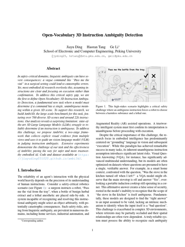 3D Instruction Ambiguity Detection System | PDF | Ambiguity | Parsing
