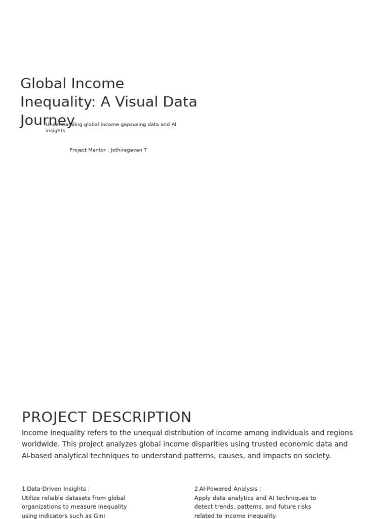 Global Income Inequality Analysis Insights | PDF | Economic Inequality ...