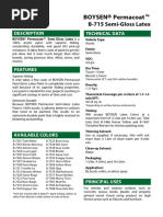 Acrytex Cast TDS | PDF | Materials
