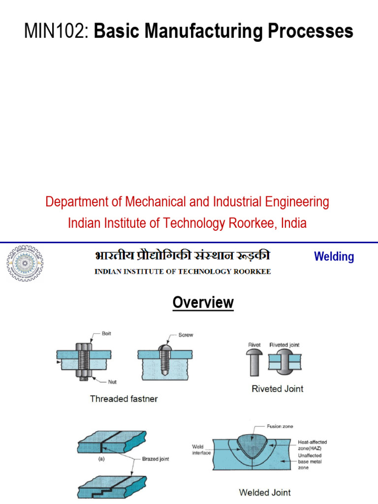 Lecture 3 BMP Welding (1) | PDF | Welding | Construction