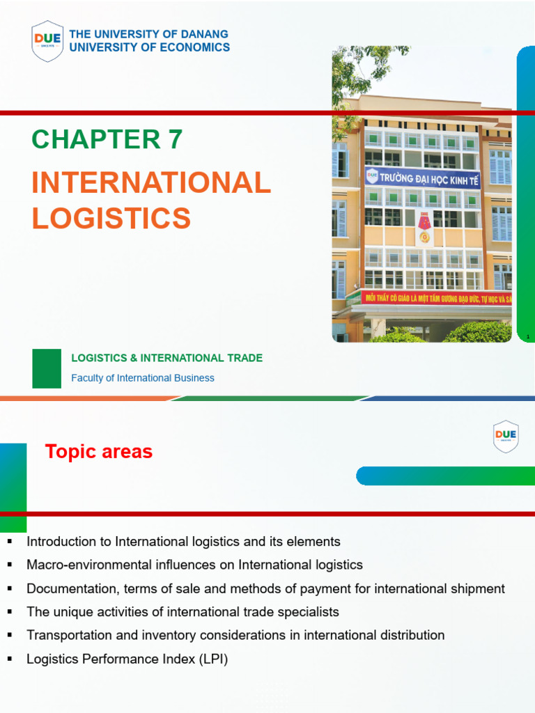 International Logistics Overview | PDF | Logistics | Freight Transport